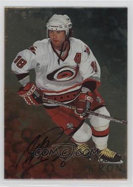1998-99 In the Game Be A Player - [Base] - Gold Autographs #25 - Robert Kron