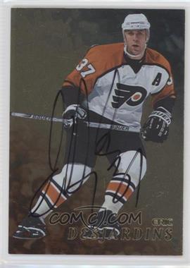 1998-99 In the Game Be A Player - [Base] - Gold Autographs #253 - Eric Desjardins