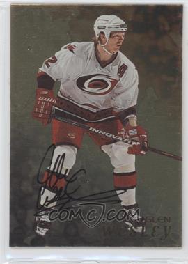 1998-99 In the Game Be A Player - [Base] - Gold Autographs #26 - Glen Wesley