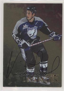 1998-99 In the Game Be A Player - [Base] - Gold Autographs #279 - Vincent Lecavalier [EX to NM]