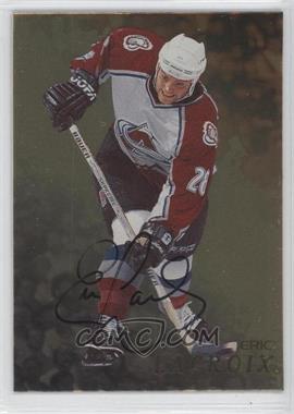 1998-99 In the Game Be A Player - [Base] - Gold Autographs #38 - Eric Lacroix