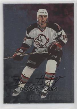 1998-99 In the Game Be A Player - [Base] - Silver Autographs #15 - Brian Holzinger [EX to NM]