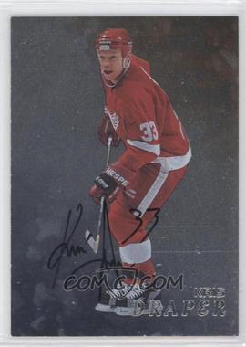 1998-99 In the Game Be A Player - [Base] - Silver Autographs #200 - Kris Draper