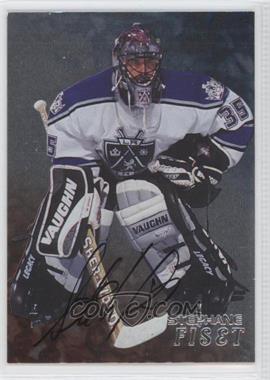 1998-99 In the Game Be A Player - [Base] - Silver Autographs #214 - Stephane Fiset