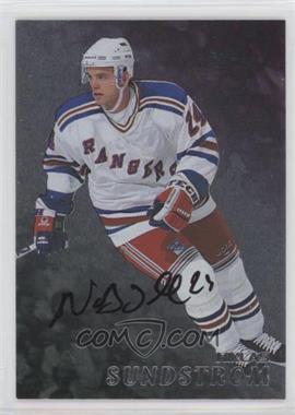 1998-99 In the Game Be A Player - [Base] - Silver Autographs #240 - Niklas Sundstrom