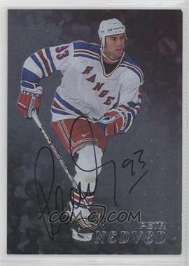 1998-99 In the Game Be A Player - [Base] - Silver Autographs #243 - Petr Nedved
