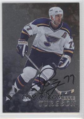 1998-99 In the Game Be A Player - [Base] - Silver Autographs #275 - Pierre Turgeon