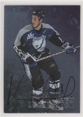 1998-99 In the Game Be A Player - [Base] - Silver Autographs #279.1 - Vincent Lecavalier (Black Ink)