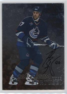 1998-99 In the Game Be A Player - [Base] - Silver Autographs #292 - Todd Bertuzzi [EX to NM]