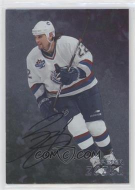 1998-99 In the Game Be A Player - [Base] - Silver Autographs #294 - Peter Zezel