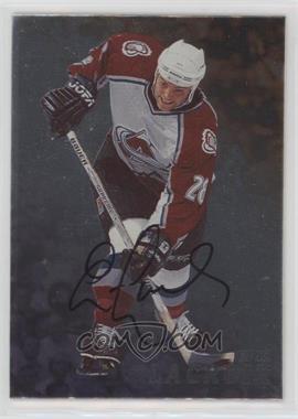 1998-99 In the Game Be A Player - [Base] - Silver Autographs #38 - Eric Lacroix [EX to NM]