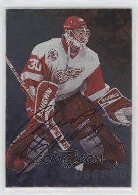 1998-99 In the Game Be A Player - [Base] - Silver Autographs #47 - Chris Osgood [EX to NM]