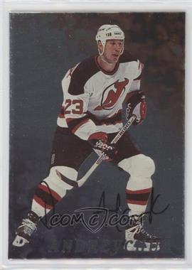 1998-99 In the Game Be A Player - [Base] - Silver Autographs #77 - Dave Andreychuk [EX to NM]