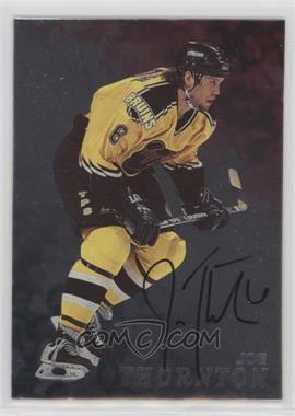 1998-99 In the Game Be A Player - [Base] - Silver Autographs #9 - Joe Thornton