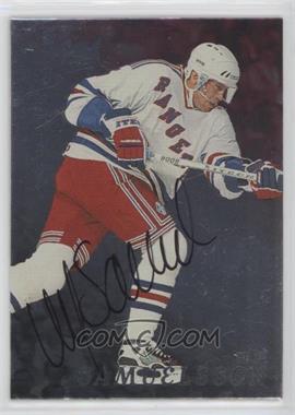 1998-99 In the Game Be A Player - [Base] - Silver Autographs #93 - Ulf Samuelsson