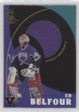 1998-99 In the Game Be A Player - Game-Worn All-Star Jerseys - ITG Vault Sapphire #AS-24 - Ed Belfour /1