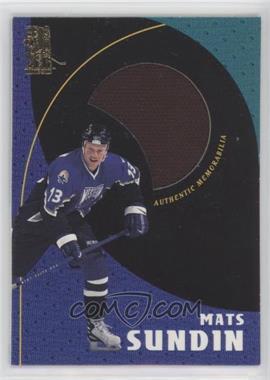 1998-99 In the Game Be A Player - Game-Worn All-Star Jerseys #AS-5 - Mats Sundin