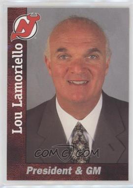 1998-99 New Jersey Devils Team Issue - [Base] #_LOLA - Lou Lamoriello