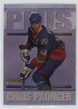 1998-99 O-Pee-Chee Chrome - Season's Best - Refractor #SB25 - Chris Pronger