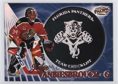 1998-99 Pacific - Team Checklist #11 - John Vanbiesbrouck