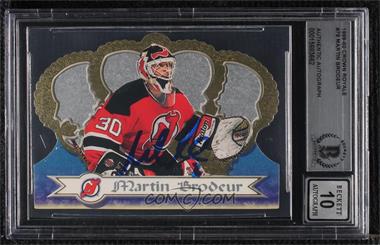 1998-99 Pacific Crown Royale - [Base] #78 - Martin Brodeur [BAS BGS Authentic]