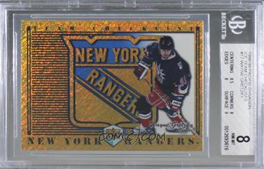 1998-99 Pacific Dynagon Ice - Team Checklists #17 - Wayne Gretzky [BGS 8 NM‑MT]