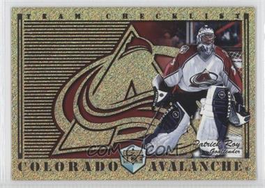 1998-99 Pacific Dynagon Ice - Team Checklists #7 - Patrick Roy