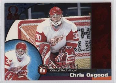 1998-99 Pacific Omega - [Base] - Red #86 - Chris Osgood