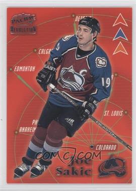 1998-99 Pacific Revolution - 3 Pronged Attack - Silver #24 - Joe Sakic /299