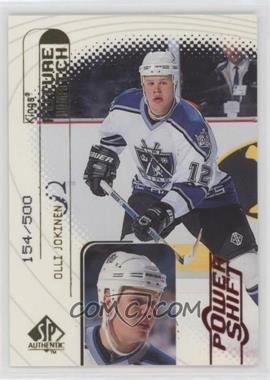 1998-99 SP Authentic - [Base] - Power Shift #100 - Olli Jokinen /500