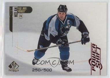 1998-99 SP Authentic - [Base] - Power Shift #77 - Owen Nolan /500