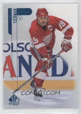 1998-99 SP Authentic - [Base] #31 - Steve Yzerman