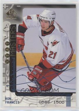 1998-99 SP Authentic - Stat Masters #SO21 - Ron Francis /1500