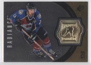 1998-99 SPx Finite - [Base] - Radiance #166 - Peter Forsberg /875