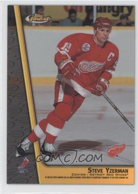 1998-99 Topps Finest - Double-Sided Mystery Finest - Refractors #M37 - Steve Yzerman