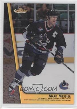 1998-99 Topps Finest - Double-Sided Mystery Finest - Refractors #M44 - Mark Messier