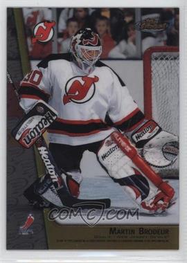 1998-99 Topps Finest - Double-Sided Mystery Finest #M21 - Martin Brodeur, Peter Forsberg