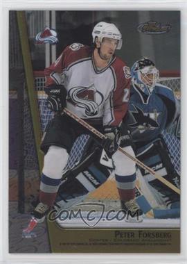 1998-99 Topps Finest - Double-Sided Mystery Finest #M27 - Peter Forsberg