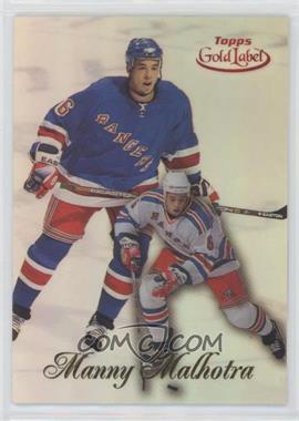 1998-99 Topps Gold Label - [Base] - Class 1 Red Label #93 - Manny Malhotra /100 [EX to NM]