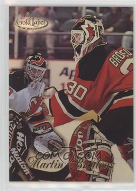 1998-99 Topps Gold Label - [Base] - Class 1 #10 - Martin Brodeur