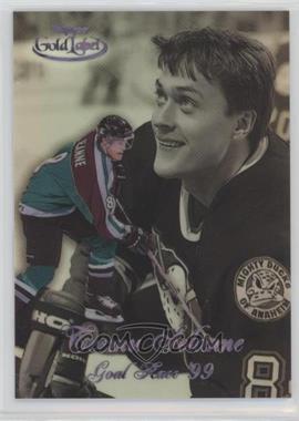 1998-99 Topps Gold Label - Goal Race '99 - Black #GR3 - Teemu Selanne