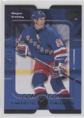 1998-99 Upper Deck - Fantastic Finishers - Die-Cut Quantum #FF1 - Wayne Gretzky /1500