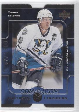 1998-99 Upper Deck - Fantastic Finishers - Die-Cut Quantum #FF23 - Teemu Selanne /1500