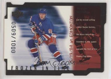 1998-99 Upper Deck - Frozen in Time - Die-Cut Quantum #FT30 - Wayne Gretzky /1000