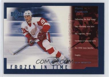 1998-99 Upper Deck - Frozen in Time #FT1 - Steve Yzerman