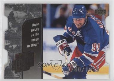 1998-99 Upper Deck - Year of the Great One Wayne Gretzky - Die-Cut Quantum #GO10 - Wayne Gretzky /1999