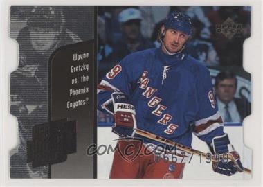 1998-99 Upper Deck - Year of the Great One Wayne Gretzky - Die-Cut Quantum #GO20 - Wayne Gretzky /1999