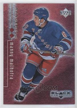 1998-99 Upper Deck Black Diamond - [Base] - Double Diamond #57 - Manny Malhotra /2000