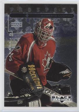 1998-99 Upper Deck Black Diamond - [Base] #92 - Roberto Luongo