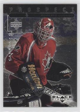 1998-99 Upper Deck Black Diamond - [Base] #92 - Roberto Luongo